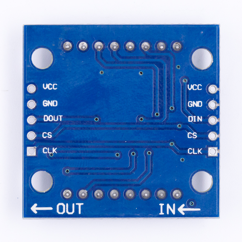 Светодиодный матричный модуль MAX7219 неприпаянный